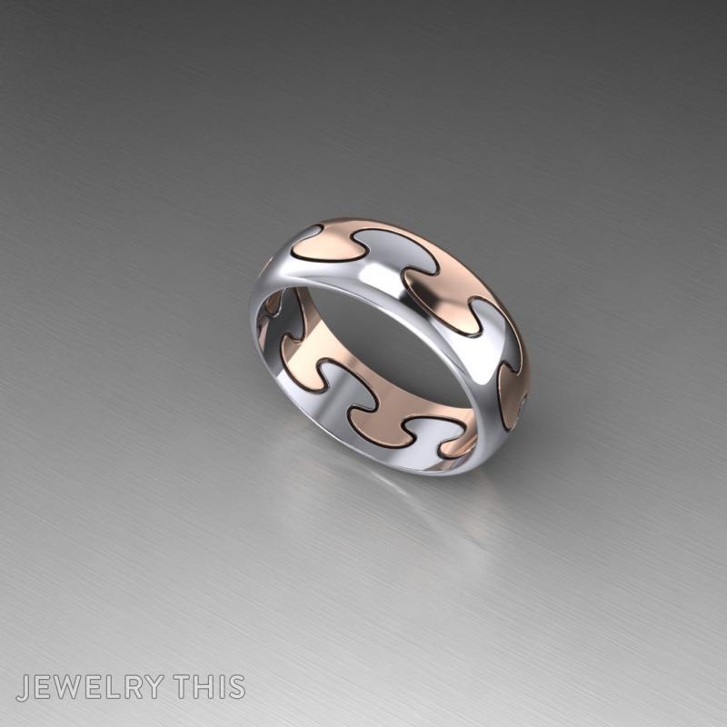 puzzle ring jewelry