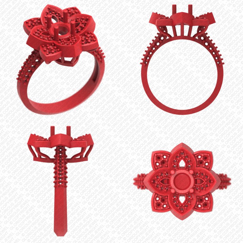 Custom Jewelry Design 3D Stl File Ring » Jewelrythis Jewelry