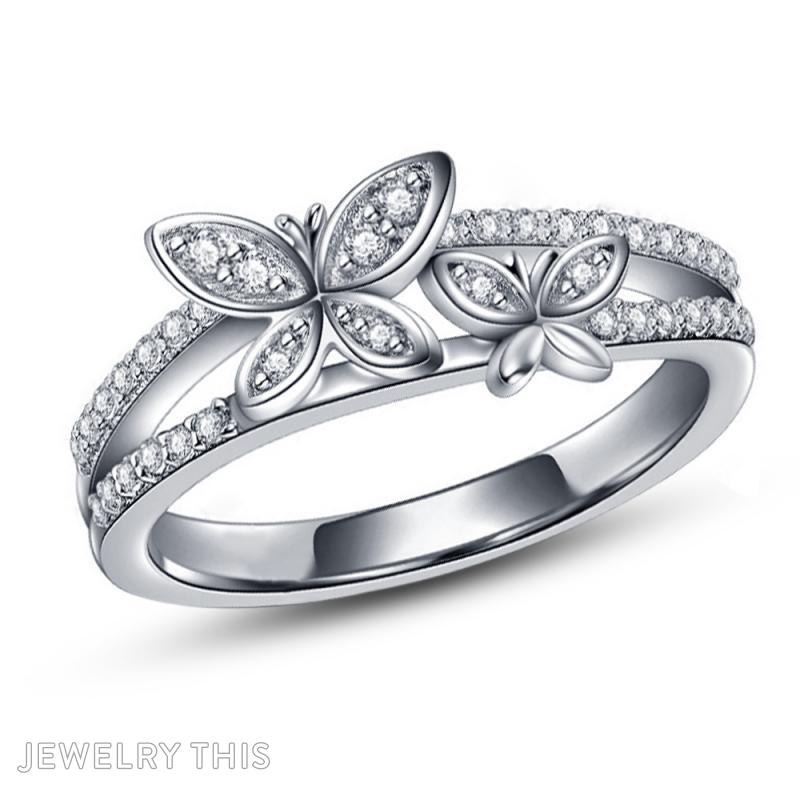 butterfly ring design