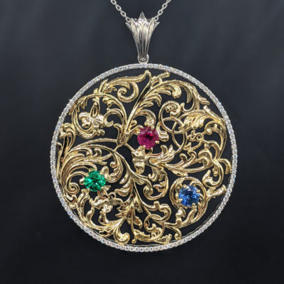 example of filigree jewelry