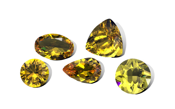 Loose Citrine Gemstones