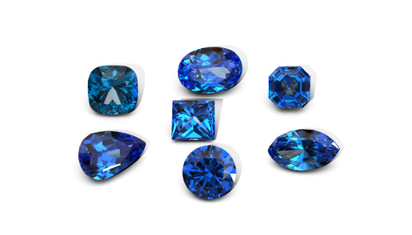 Loose Blue Sapphire Gemstones