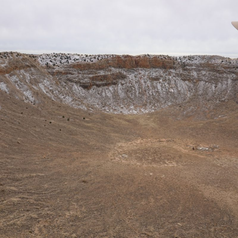 meteor-crater-in-the-earth-surface