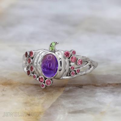 october tourmaline peridot amethyst